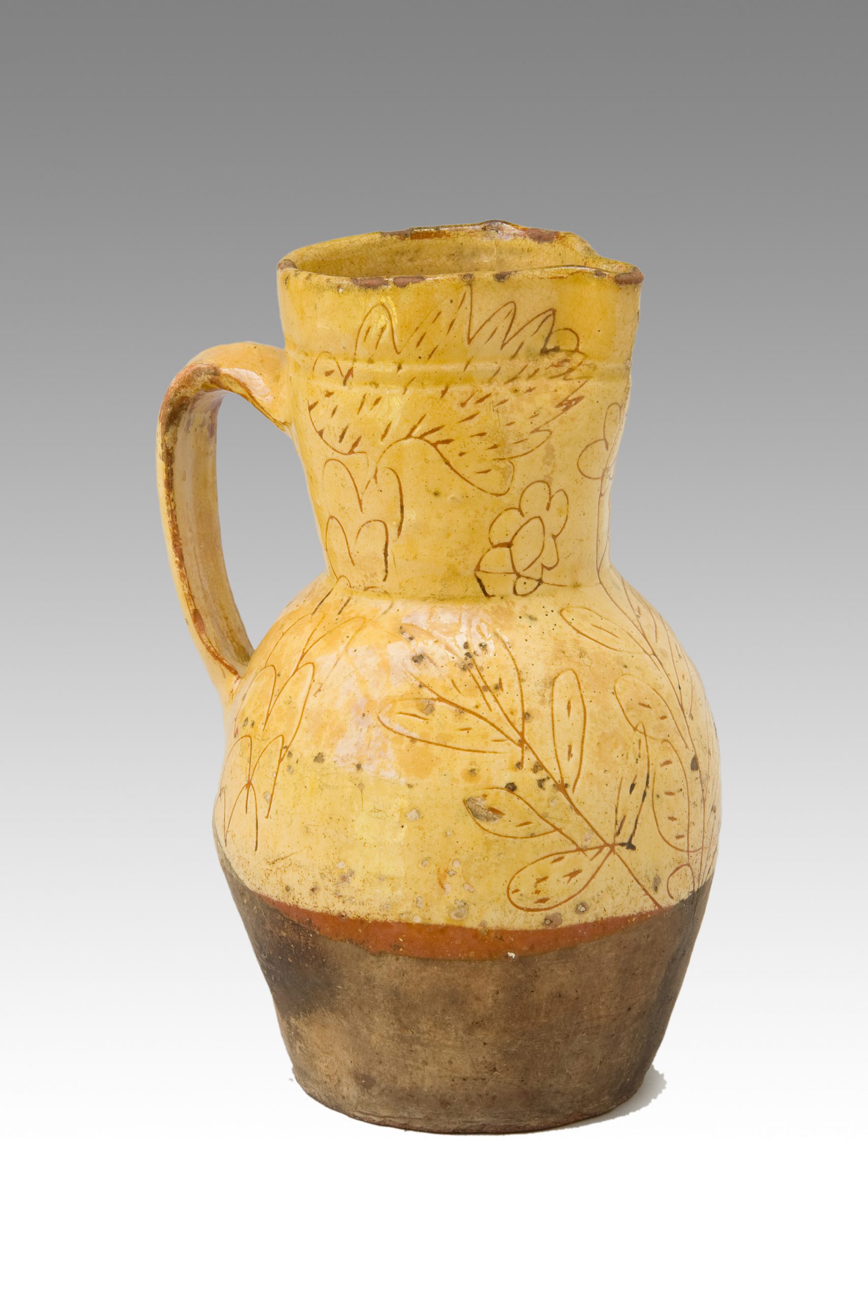 Image of A Slip-ware Pitcher.